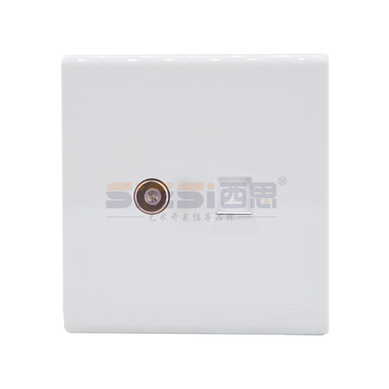 一位电视、电话插座